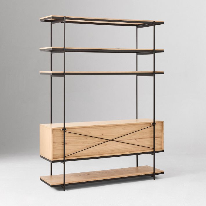 Low wide shelf unit sales