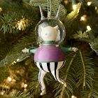 Glass Alien Ornaments