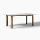 Cusco Outdoor Concrete Dining Table (76")