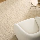 Mini Pebble Wool Jute Rug