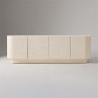 Solstice Painted Raffia Media Console (68&quot;&ndash;78&quot;)