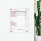 Girl Friday Acrylic Chore Chart