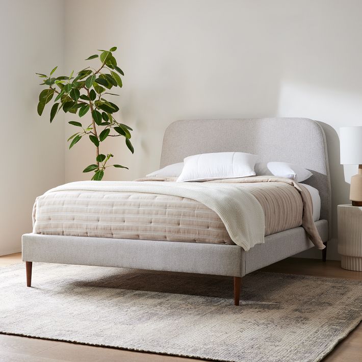 Camilla Bed - Wood Legs