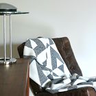 Happy Habitat Recycled Cotton Throw - Reversed Marled