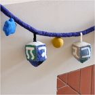 Felt Hanukkah Dreidel Holiday Garland