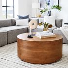 Volume Round Drum Coffee Table (36&quot;&ndash;44&quot;) 