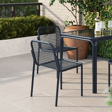 metal patio stacking chairs