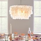 Capiz Round Chandelier (24&quot;)