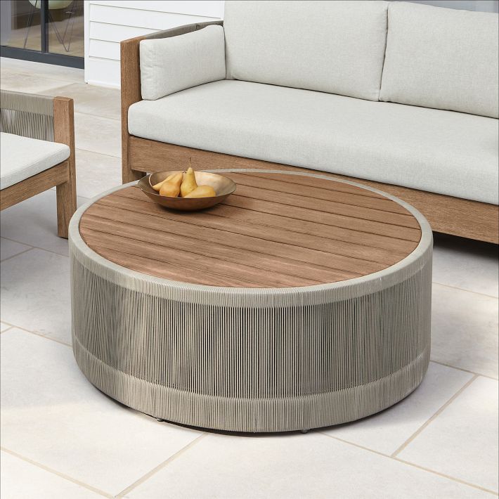 Porto Outdoor Round Coffee Table 32 44