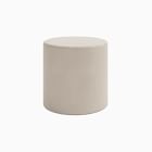 Portside Outdoor Concrete Round Side Table Protective Cover