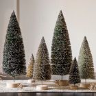 Bottlebrush Tabletop Trees (Set of 6) - Green