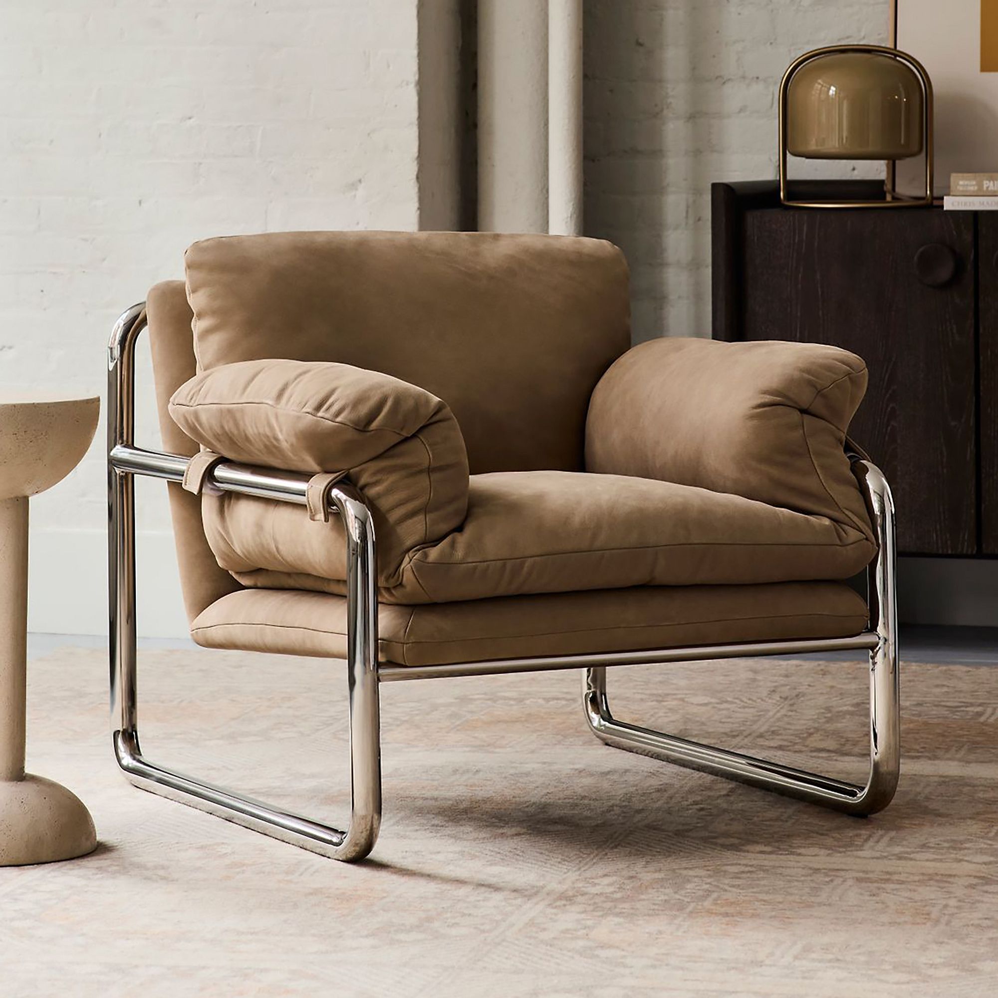 Desmond Leather Chair - Modern Comfort