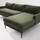 Andes 2-Piece Chaise Sectional (90&quot;&ndash;101&quot;)
