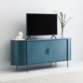 アメリカ　westelmテレビボード Perforated Metal Buffet Table | West Elm