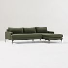 Andes 2-Piece Chaise Sectional (90&quot;&ndash;101&quot;)