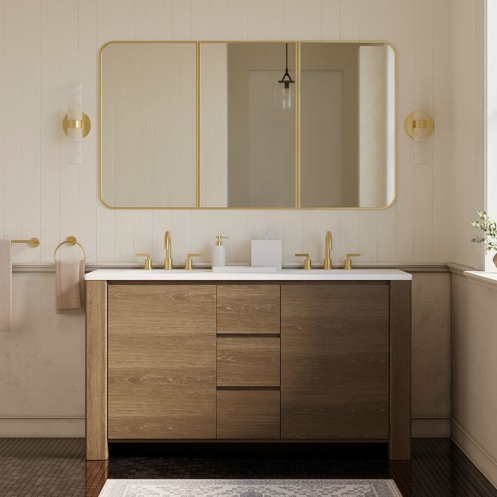 Graham Closed Double Bathroom Vanity (60&quot;)