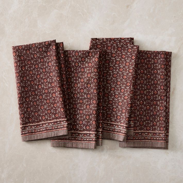 Jude Block Print Napkin Sets