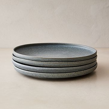 Aaron Probyn Kanto Dinner Plate, Arctic Blue, Set of 4