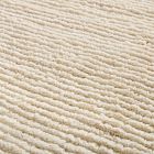 Abstract Line Shag Wool Rug