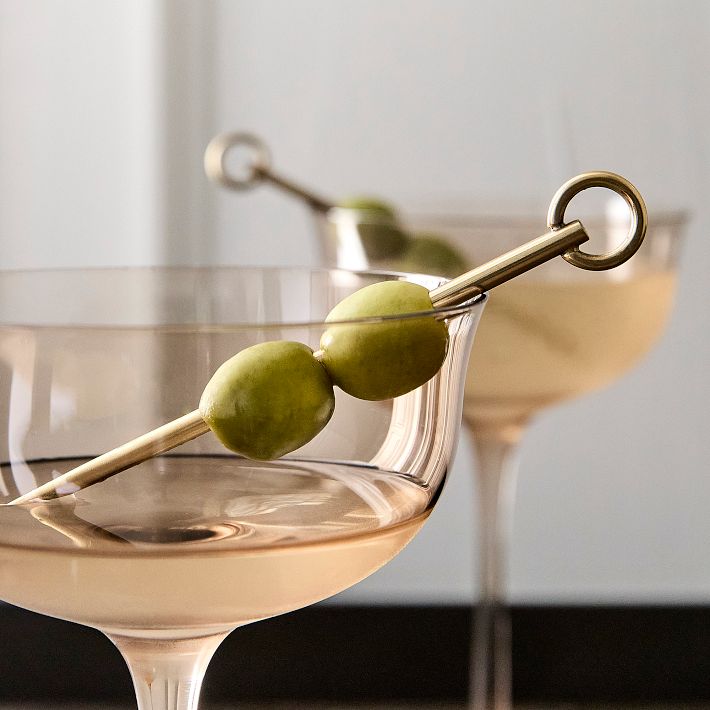 Archer Stainless Steel Cocktail Picks (Set of 6) I West Elm