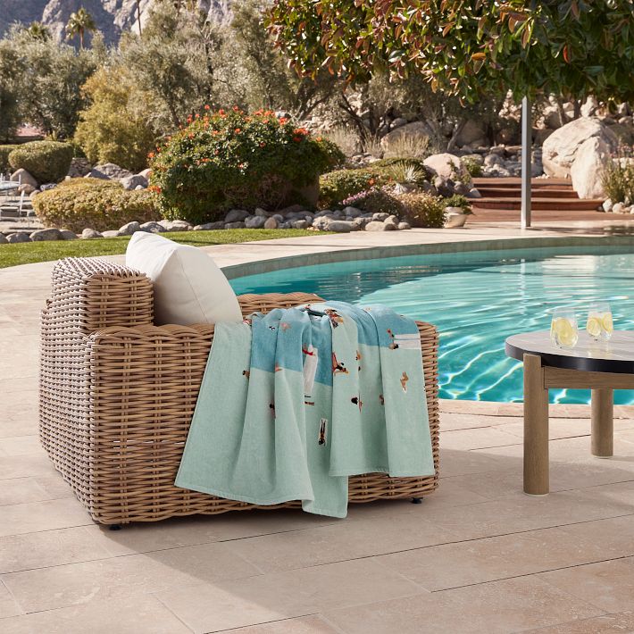 West elm サーフ イラスト ビーチタオル 25 Beach Towels | West Elm