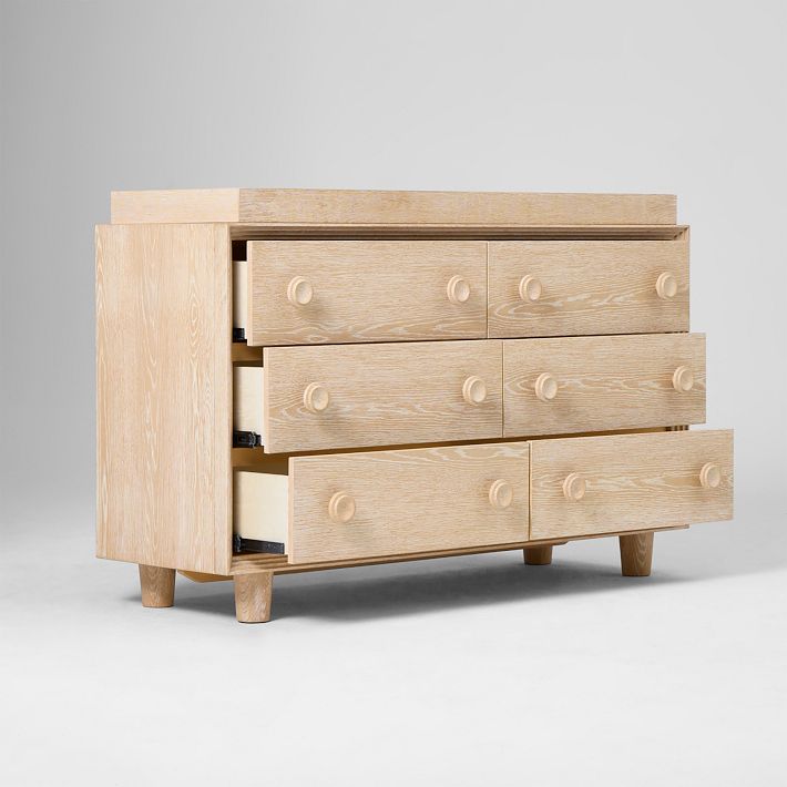 Natural Wood Baby Dresser Unfinished Wood Changing Table Dresser