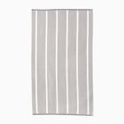 Woven Stripe Beach/Pool Towel - Frost Gray