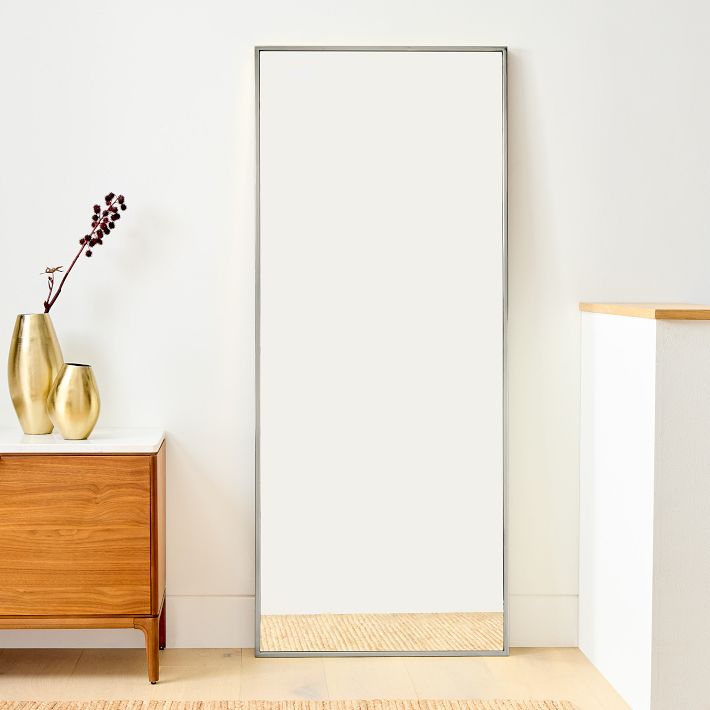 公式 Floor Frame Metal Mirror Elm West | Lighting Modern | 鏡