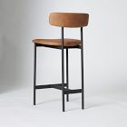 Grier Leather Counter Stool