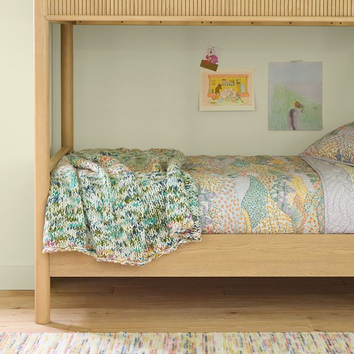 Kids Rainbow Throw