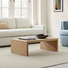 Baldwin Leather Coffee Table (40&quot;&ndash;50&quot;)