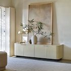 Flowing Lines Carved Wool Rug