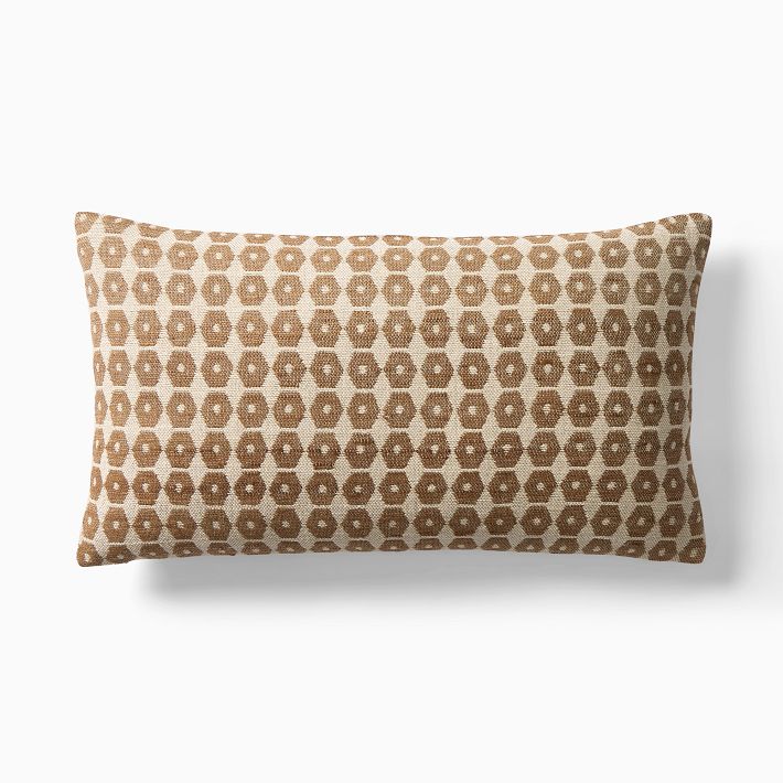 Honeycomb Silk Lumbar Pillow