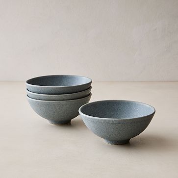Aaron Probyn Kanto Cereal Bowl, Arctic Blue, Set Of 4