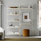 Blaine Wall Desk w/ Shelves (53&quot;&ndash;63&quot;)