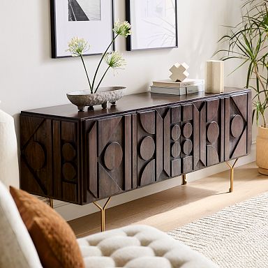 Natural TV & Media Consoles | West Elm