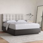 Grid Tufted Wall Mounted Headboard