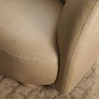 Laurent Leather Sofa (76&quot;&ndash;96&quot;)