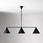 Warren Linear 3-Light Chandelier (48&quot;)