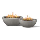 Round Concrete Fire Pit Table (38&quot;&ndash;42&quot;)