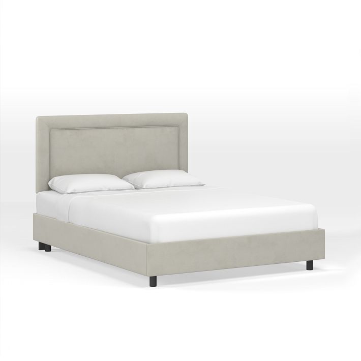 Upholstered Bordered Bed