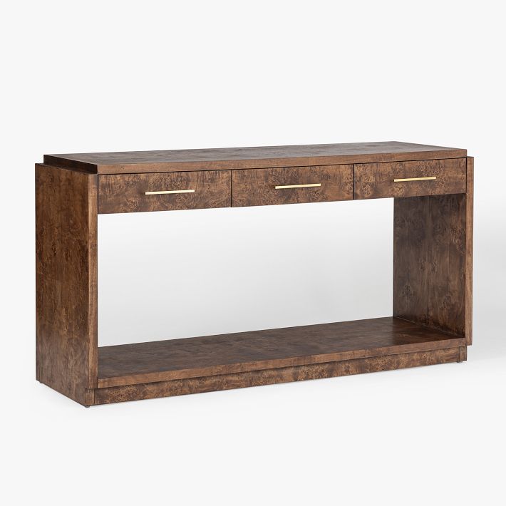 Finlo Burled Entryway Wood Console (64&quot;)