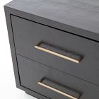 Alexa Burnished Pedestal 2-Drawer Nightstand (22&quot;)