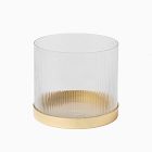 Open Box: Fleck Fluted Glass Vase