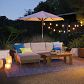 Video 1 for Playa Outdoor Extendable Dining Table (67.5&quot;&ndash;90&quot;) &amp; Benches Set