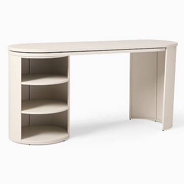 Belle Swivel Desk, Haze