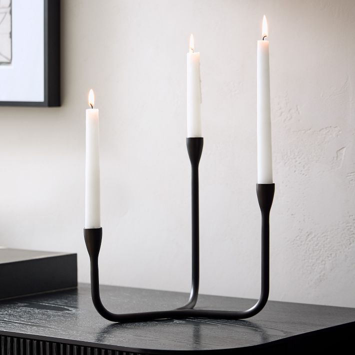 Kuba Metal Taper Centerpiece