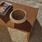 Baldwin Leather Coffee Table (40&quot;&ndash;50&quot;)