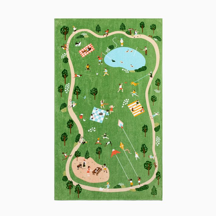 Picnic in the Park Beach Towel