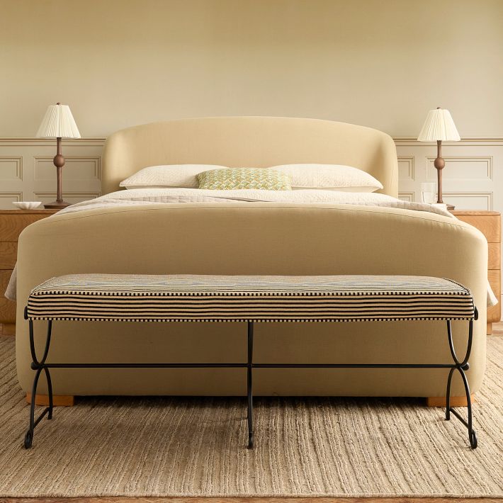 Pierce &amp; Ward Iron Bench